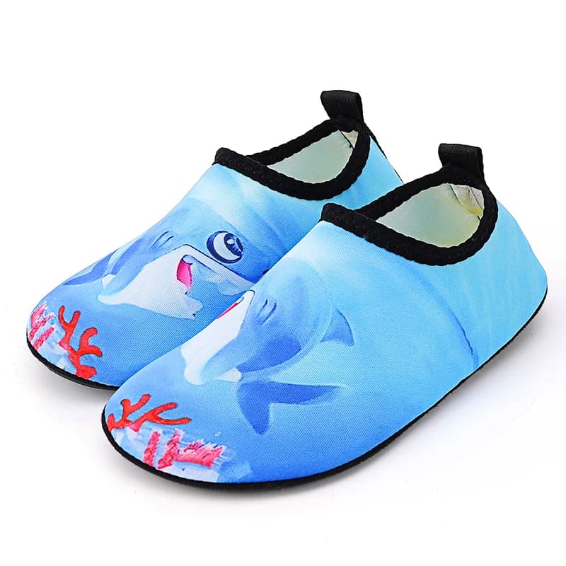 chaussures aquatiques requin pour enfants