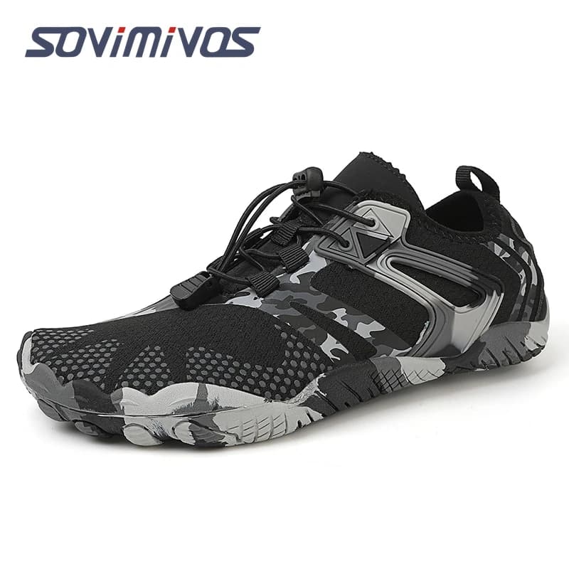 baskets camouflage aquatiques
