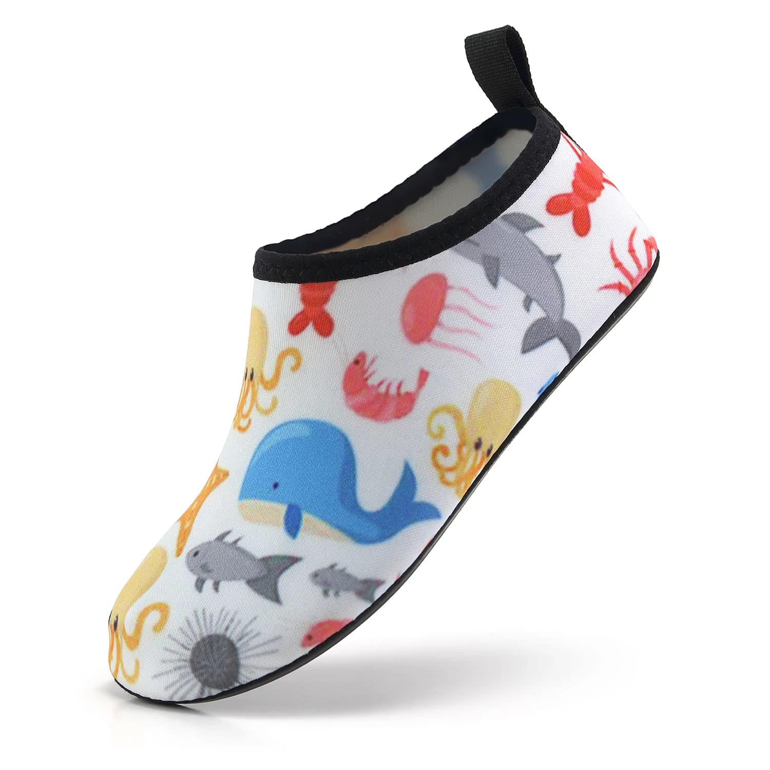 chaussons de mer colorés